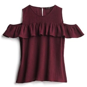 Claremont Cold Shoulder Top